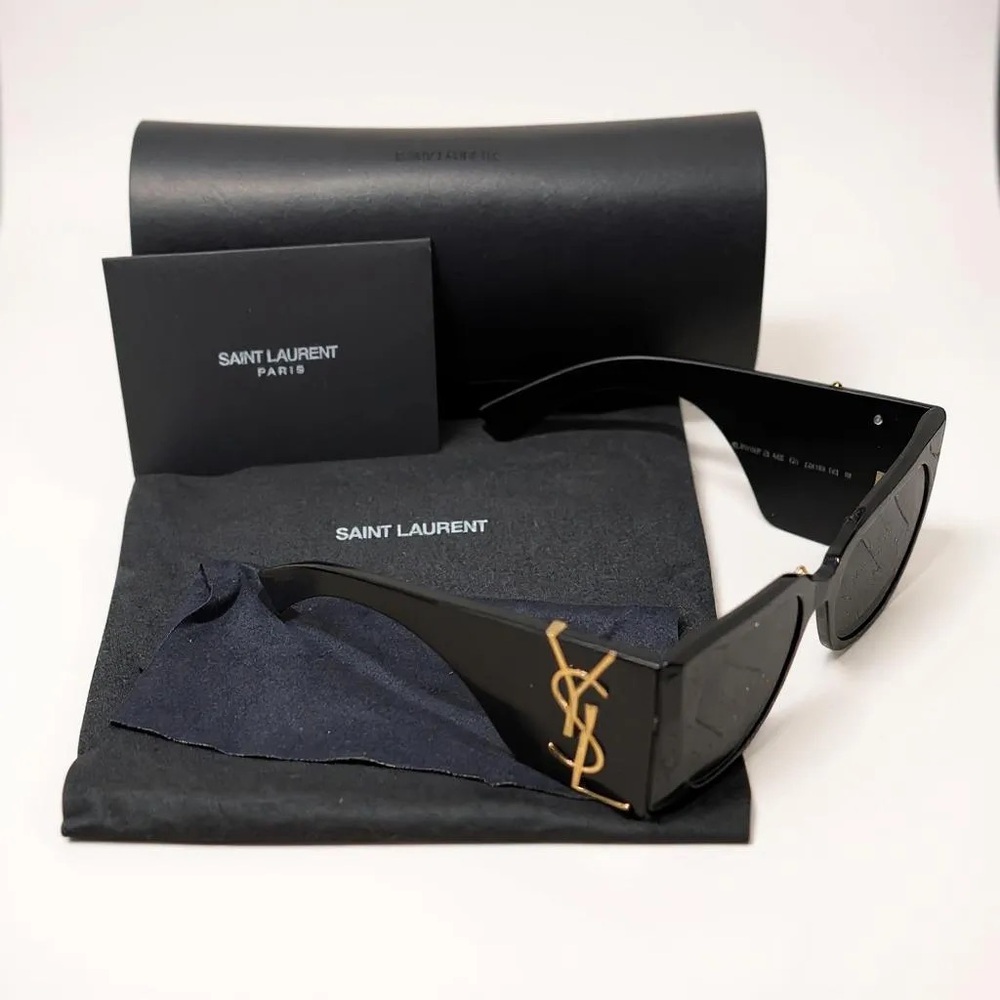 Saint Laurent Black Sunglasses